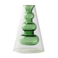 thumbnail image 2 of Vase en Verre de Bureau, Vase Hydroponique Transparent pour Décoration Intérieure, Support de Terrarium Moderne, 2 of 9