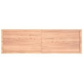 thumbnail image 4 of vidaXL Wall Shelf Floating Storage Shelf Light Brown Treated Solid Wood Oak, 4 of 10