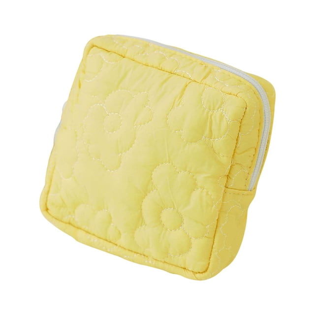 CNKOO Matoen Sac de Rangement Portable pour Serviettes Hygiéniques, Pochette de Période Réutilisable pour Adolescentes et Femmes, Sacs pour Serviettes pour les Règles, pour l'École et le Bureau, Sac pour Serviettes Féminines