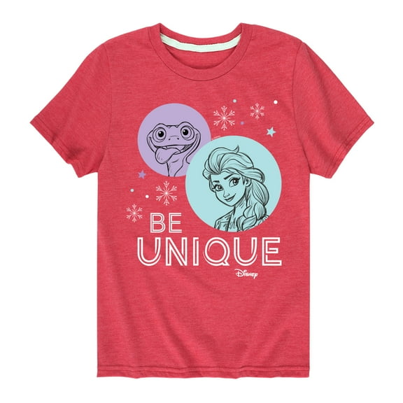 Frozen 2 - Be Unique - Toddler And Youth Short Sleeve Graphic T-Shirt