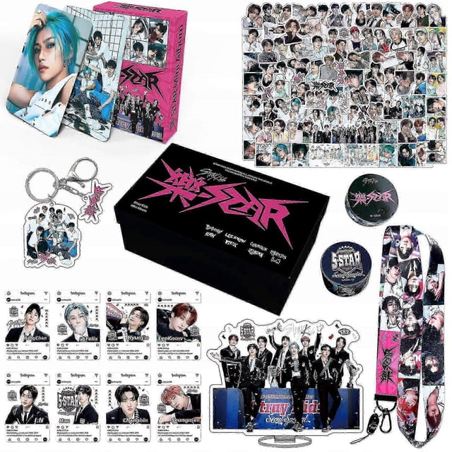 2025 Poster Album Stray Kids With Rock Stars 16 X 6 Cm
