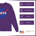 thumbnail image 6 of NASA Meatball Logo Long Sleeve T-shirt Iconic American Astronaut Space Souvenir, 6 of 7