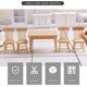 thumbnail image 2 of 1 12 Mini Mesa Silla Muñecas Casa de muñecas Muebles Niños Juego de imaginación Juguete (C) Likrtyny juguetes de los niños, 2 of 9