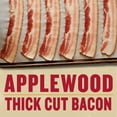 thumbnail image 4 of Wright Brand Applewood Real Wood Smoked Thick Cut Sliced Refrigerated Bacon, 24 oz, 4 of 15