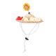 thumbnail image 2 of Sombrero de decoración para mascotas sombrero para mascotas ajustable para perros y gatos ANGGREK  Otros, 2 of 8