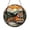 Acrylic 3.5 Inch, variant on Tiger Stained Glass Suncatcher, Fiery Sunset Glow Window Art, Jungle Wildlife Theme Decor, Vibrant Nature Accent Gift for Animal Lovers