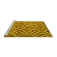 thumbnail image 2 of Ahgly Company Machine Washable Indoor Rectangle Southwestern Yellow Country Area Rugs, 8' x 12', 2 of 4