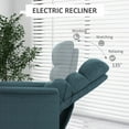 thumbnail image 5 of HOMCOM Electric Power Lift Recliner Chair for the Elderly, Blue, 5 of 10