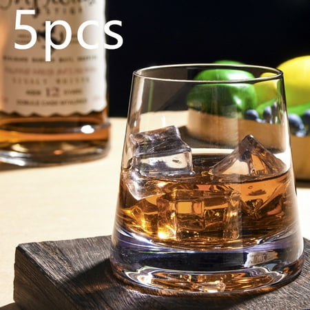 

Livesture Lead-free crystal glass water cup White5pcs