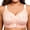 Leo-Pink, variant on Jelly Bras for Women Plus Size Bras Wireless Bra No Underwire Push Up Seamless Breathable Comforty Bra