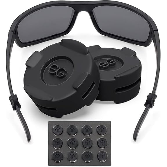 Eyeglass Ear Grips - Silicone Glasses Ear Cushions - 6 Pairs