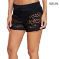 thumbnail image 3 of Pantalones cortos de encaje Greeniant mujer Negro XXL, 3 of 6