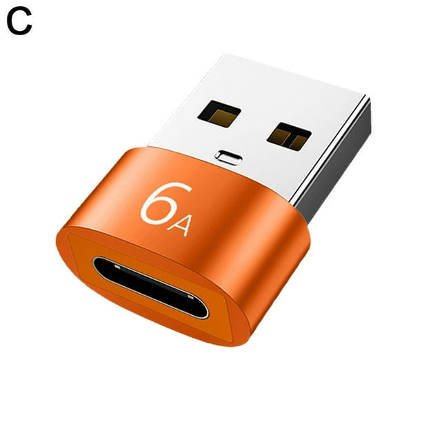 6A Type C Female To USB A Male OTG Adapter USBC Converter Adaptor