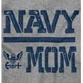 thumbnail image 2 of US Navy Mom Military Anchor Logo Women's T Shirt Ladies Tee Brisco Brands S, 2 of 5
