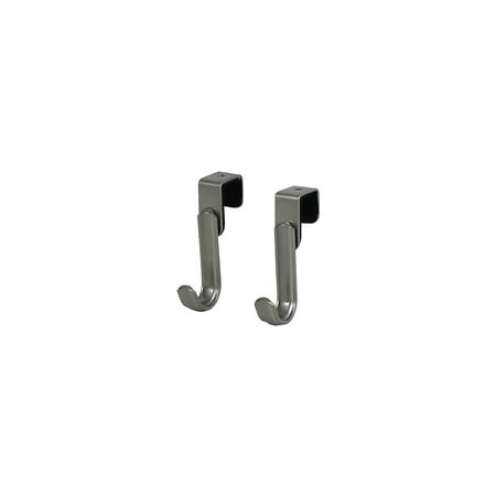 Ashley Over The Cabinet Door Hook Set Of 2 Satin Nickel Slides Ashley Over The Cabinet Door Hook Set Of 2 Satin Nickel Slides