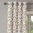 thumbnail image 2 of Ambesonne Sweets Grommet Curtain, Yummy Desert Gelato, 50" x 108", Pearl Pale Caramel, 2 of 6