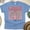 CarolinaBlue, variant on Loved Shirt for Women - John 3:16 Scripture Tee with Pink Bow Design, Ash, Size M