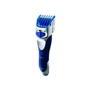 Panasonic Beard Trimmer, Hair Clipper, Men's, Cordless, with 10 Adjustable Trim Settings and Two Comb Attachments, Wet/Dry, ER-GS60-S