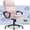 Pink Velvet Upholstery, variant on Serta Ergonomic Home Office Chair with Lumbar Support, Comfort Ergo,Pink Velvet