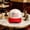 B_ Red, variant on Women Festive Red National Flag Embroidery Baseball Cap, 4th Of July Patriotic Style, Outdoor Holiday Celebration Daily Casual Sunshade Cap Red 56-58cm