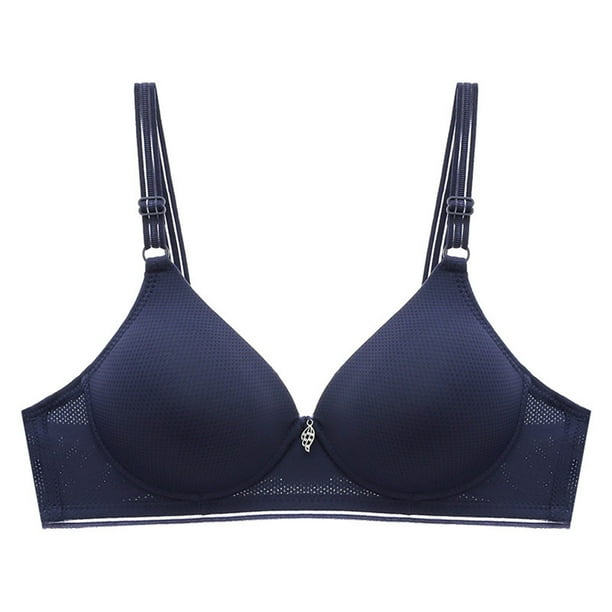 WILLBEST Brasier Sin Varillas Mujer Sujetador Con Aros Y Encaje Sexy Para Mujer, Con Copa Moldeadora Y Tirantes Ajustables En La Espalda, Talla Grande 434
