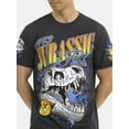 thumbnail image 4 of Jurassic Park, Men's & Big Men's Graphic T-Shirt, Dino Racer, Sizes S-3XL, 4 of 5