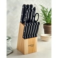 thumbnail image 3 of Hampton Forge™ Brighton - 14 Piece Knife Block Set, Full Tang, Triple Rivets, 3 of 4