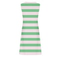 thumbnail image 5 of Edvintorg Womens Summer Dresses Fashion Stripe Printing Sleeveless Casual Beach Tank Dresses Sundress V-Neck Comfort T-Shirt Dress, 5 of 5