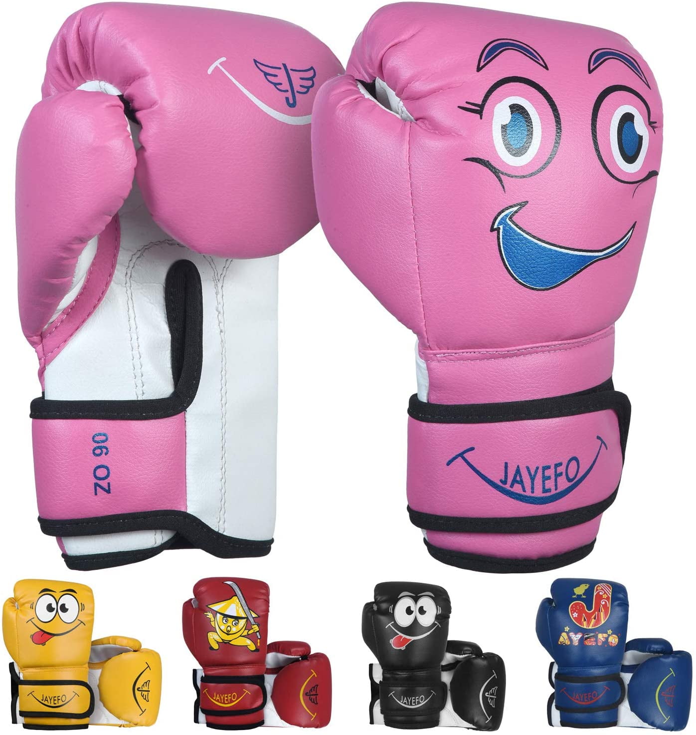 Jayefo Kids Boxing Gloves Boxing Gloves for Kids 4 6 OZ Training MMA Boys Girls Punching Bag Gloves Kickboxing Muay Thai Youth Junior Gloves Jayefo Kids Boxing Gloves Boxing Gloves for Kids 4 6 OZ Training MMA Boys Girls Punching Bag Gloves Kickboxing Muay Thai Youth Junior Gloves