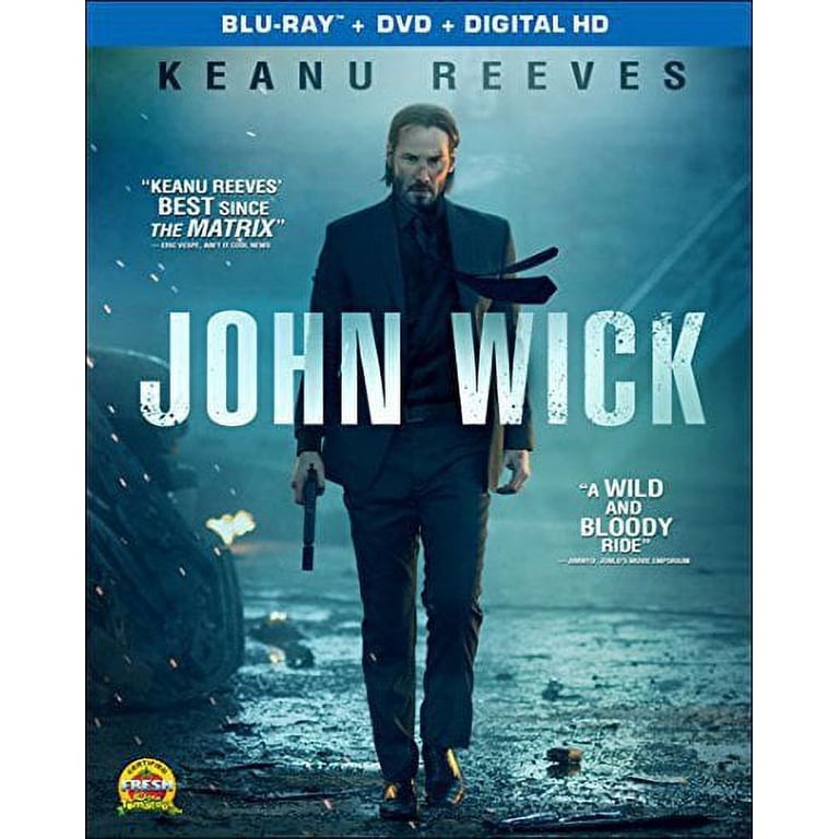 John Wick (Blu-ray + DVD) - Walmart.com