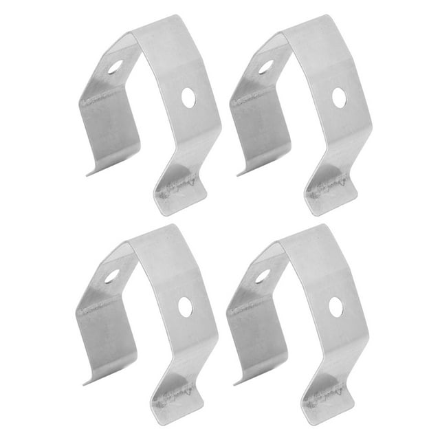 Soporte de sonda Nikou 4 piezas Clip de sonda de parrilla Acero inoxidable