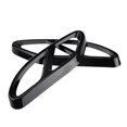 thumbnail image 3 of Cubierta de tubo de escape de acero inoxidable, silenciador de escape para Mercedes Benz GLC C Clase E C207 Coupe 14-17 (A)(negro) Unbranded QC05930-02, 3 of 8