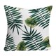 thumbnail image 1 of Funda de almohada de lino con planta de bosque tropical, funda de cojín, decoración para coche, boda, coche (F#), 1 of 8
