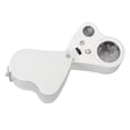 thumbnail image 4 of Mini microscopio con luz LED lente dual 30X 60X Microscopio de bolsillo con luz LED para plantas para monedas ANGGREK Otros, 4 of 8