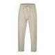 thumbnail image 2 of Pantalones informales de lino con cordón para hombre - Cintura elástica, bolsillos laterales - Ligeros y transpirables - Para la playa, el yoga y el verano, 2 of 8
