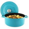 thumbnail image 4 of Chantal TC32-260BA Round Cast Iron Enamel Dutch Oven (Sea Blue), 4 of 4