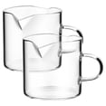 thumbnail image 1 of 2pcs Milk Espresso Cup Multi-Function Cup Water Drinking Cup Transparent Cup Coffee Syrup Pitcher, 1 of 7
