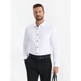 thumbnail image 3 of sogami Men's Stretch Dress Shirt Wrinkle Free Button Down Shirt Business Casual, 3 of 7