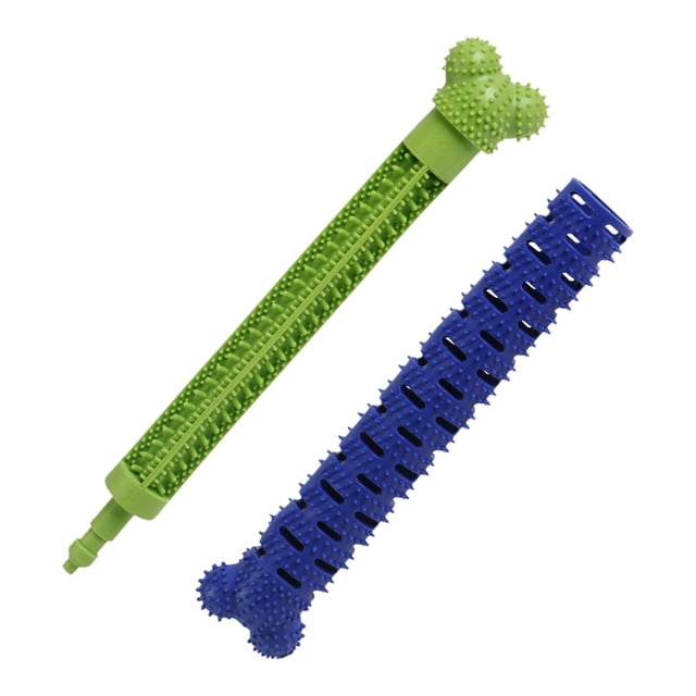 GROWTH TANK Dogs Self Toothbrush Chew Toy, Dog Squeaky Toys, Pet Dogs Interaction Toy, Small