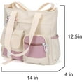 thumbnail image 4 of Kwuty Crossbody Cute Bag for Teens Kawaii Messenger Purse Nylon Shoulder Tote Bags, 4 of 6