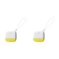 thumbnail image 3 of Inteprter Tuya Key Alarma de ruido fuerte Dispositivo de seguimiento de larga espera Localizador compatible con Bluetooth Equipo preciso Amarillo Type1 NO1, 3 of 6