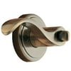Brinks Interior Locking Door Lever, Antique Brass