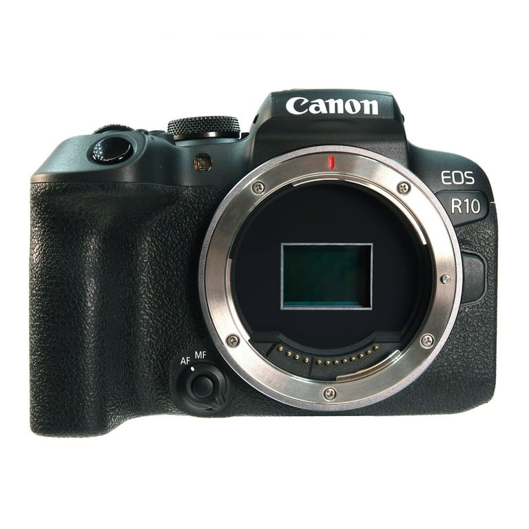 Canon EOS R10 Mirrorless Camera Black with 18-45mm Lens and 55
