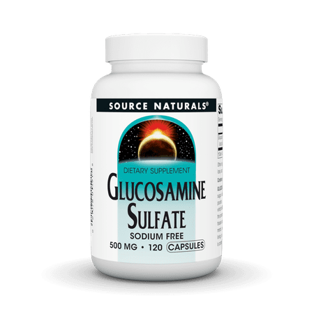 Source NaturalsSodium Free Glucosamine Sulfate 500mg 120 Capsule