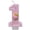 A, variant on Fashionable Cartoon Number Birthday Candle Creative Decorative Cake Topper Vibrant 3D Design Celebration Anniversary Party Supplies Number 3