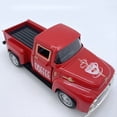 thumbnail image 4 of Camión de Metal para Barra de Café, Camioneta Retro, Mini Camión Fundido A Presión para Decoración de Mesa de Estación de Café de Granja (Rojo), 4 of 6