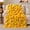 Macaroni, variant on Playful Yellow Macaroni Pasta Pattern Whimsical Kitchen Dining, Playful Food Art Scene, Warm Flannel Blanket for Kitchen and Dining Room, Food Lovers Birthday Gift, Playful Home Decor