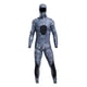 thumbnail image 2 of Trajes de neopreno elásticos para hombres, trajes de buceo completos de neopreno de 3 mm, surf, natación, manga larga, traje térmico con capucha para Coral Azul S Soledad Traje de buceo para hombres, 2 of 10