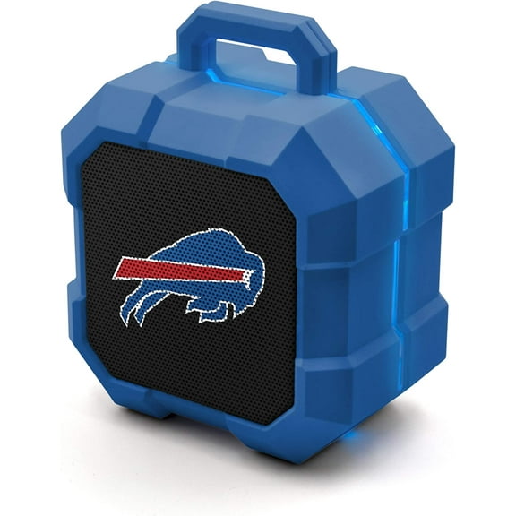 SOAR NFL Shockbox LED Wireless Bluetooth Speaker - Buffalo Bills