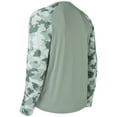 thumbnail image 4 of Bassdash UPF 50 Fishing Tee for Men Camo Long Sleeve Shirt Quick Dry Sweatshirts, 4 of 7